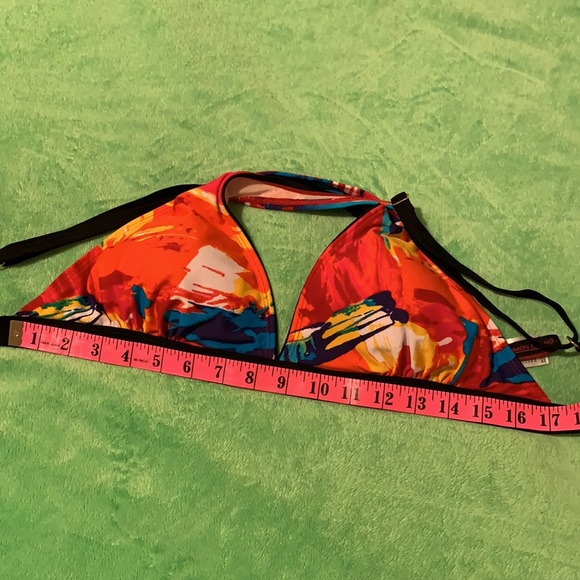 SIMON CHANG colourful bikini top - Picture 13 of 16